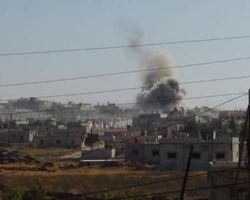 ضحايا مدنيون جراء قصف مدفعي على مدينة 