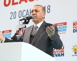 أردوغان يعلن بدء العملية العسكرية ضد الميلشيات الكردية في عفرين