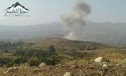 النظام يقصف قرى جبل الشيخ بالكلور السام