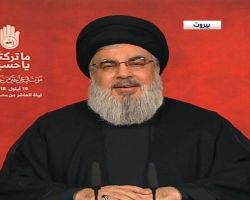 زعيم مليشيا حزب الله: باقون في سوريا حتى إشعار آخر