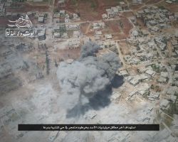 ميلشيات النظام تشن حملة قصف عنيفة على حي المنشية بدرعا