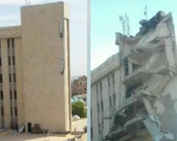 غارة للتحالف الدولي تدمر مبنى الهلال الأحمر في إدلب وتخرجه عن الخدمة