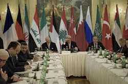 حل أزمة سورية في مفهوم اجتماعات 