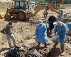 اكتشاف مقبرة جماعية تضم أكثر من 600 جثة في الرقة