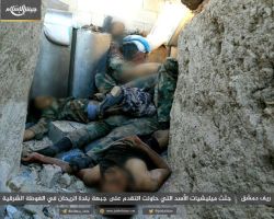 في يوم واحد.. 35 قتيلاً لقوات النظام على جبهة الريحان في الغوطة الشرقية