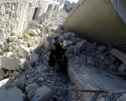 الطيران الروسي-الأسدي يواصل إجرامه، 12 بلدة تحت القصف 