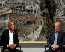 عندما يزهو بوتين روسيا بقتل جيشه أطفال سوريا وتدمير البنى المدنية؟