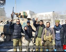 الجيش الحر يحكم قبضته على كامل مدينة الباب، بعد طرد تنظيم الدولة منها