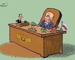 «شدة أذن» روسية للأسد