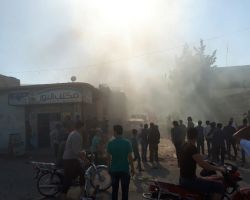 سيارة مفخخة تضرب مدينة إعزاز وتوقع قتلى وجرحى في صفوف المدنيين