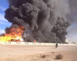 نشرة أخبار سوريا- أكثر من 20 شهيداً وعشرات الجرحى في مجزرة للطيران الروسي في بلدة أبو الظهور بريف إدلب، ومجموعة ترفع أعلام 