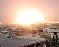 نشرة أخبار سوريا- أكثر من 225 غارة جوية محملة بمئات الصواريخ والقنابل الحارقة على حلب، و72 قتيلاً من قوات أسد ومليشياته في معارك حلب وريف حماة -(24_6_ 2016)