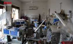 ريف حماة الشمالي: خمس غارات روسية تخرج مشفى 
