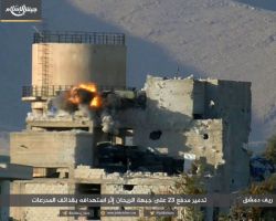 أكثر من 40 قتيلاً وجريحاً من قوات الأسد على جبهة حوش الضواهرة بالغوطة الشرقية