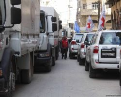 قافلة مساعدات جديدة إلى دوما غدا الخميس