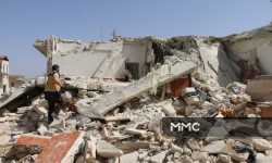 القصف مستمر على إدلب ..خمس ضحايا حصيلة مجزرة جديدة في معرة النعمان