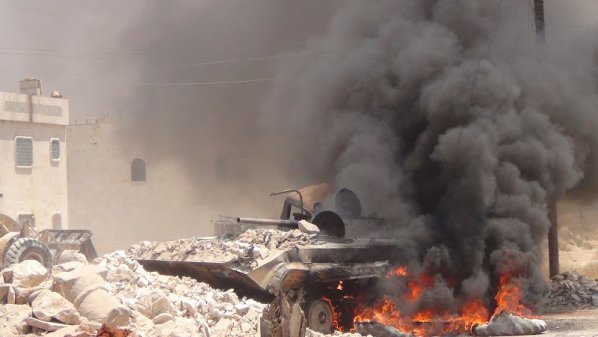 أخبار سوريا_تدمير 5 دبابات و3 مبانٍ لقوات أسد في دمشق وحلب ودرعا، وأردوغان يحذر من إنشاء كيان كردي شمال سوريا_ (20-12- 2014)