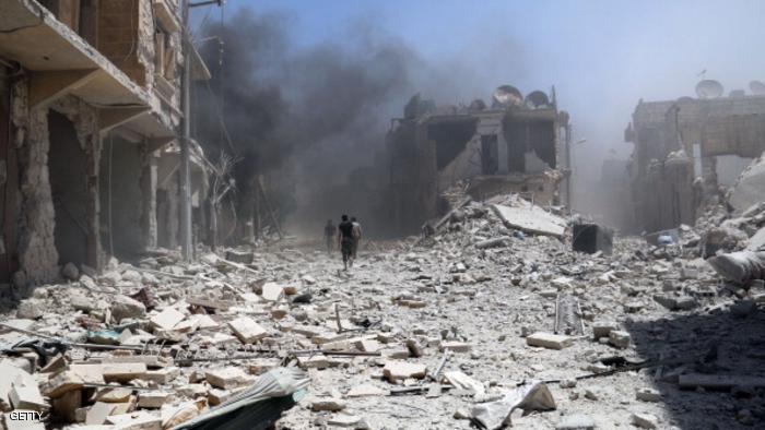 58 قتيلاً بينهم 14 امرأة حصيلة ضحايا قصف الطيران الروسي الأسدي يوم أمس الأحد
