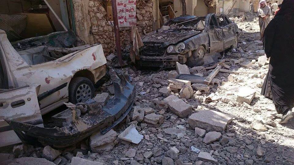 أخبار سوريا_ 50 قتيلاً في قصف لقوات الأسد على فرن الأندلس في شارع تل أبيض بالرقة، والمجاهدون يتقدمون في عدة محافظات_ (6-9- 2014 )