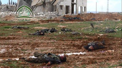 أخبار سوريا_ أكثر من 150 قتيلاً من قوات أسد وميليشيا إيران بريف حلب الشمالي، وقوات النظام ترتكب مجزرة بحق 21 شخصاً من عائلة واحدة في قرية 