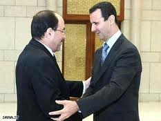 المالكي يأمل حضور الأسد قمة بغداد