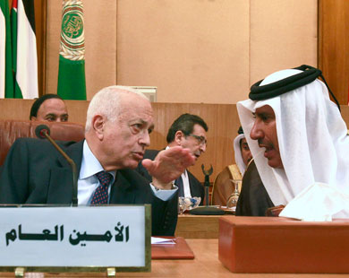 اللجنة العربية تدرس عقوبات سوريا