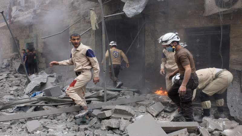 22 قتيلاً -تقبلهم الله في الشهداء- حصيلة ضحايا قصف الطيران الروسي الأسدي يوم أمس الثلاثاء