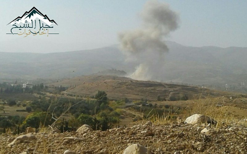 15 قتيلاً من قوات النظام خلال اشتباكات في منطقة جبل الشيخ