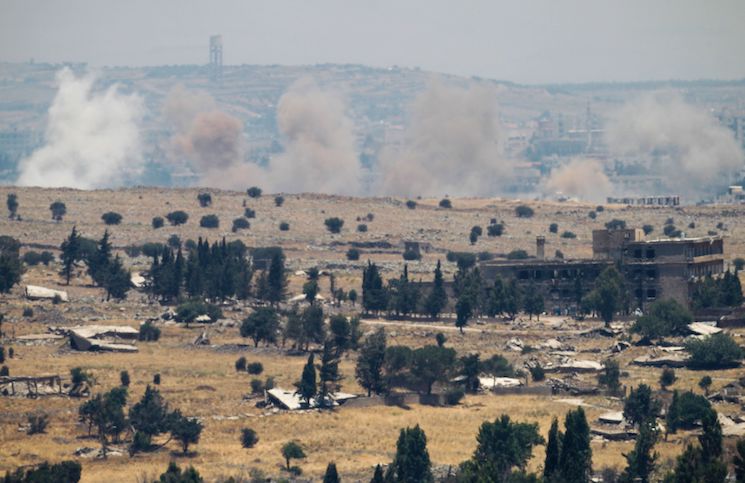 قصف إسرائيلي على مواقع إيرانية في ريف دمشق