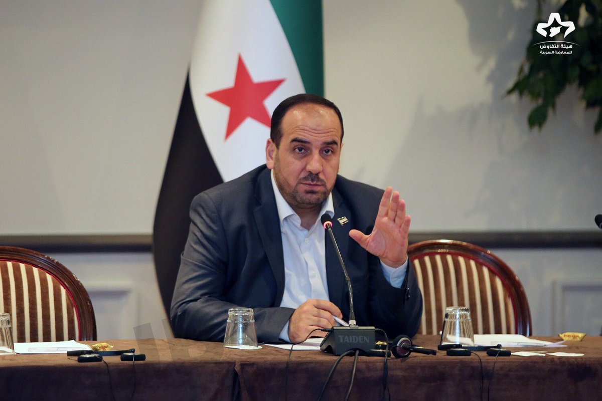 نصر الحريري: مصرون على تشكيل هيئة حكم انتقالية لا دور للأسد فيها