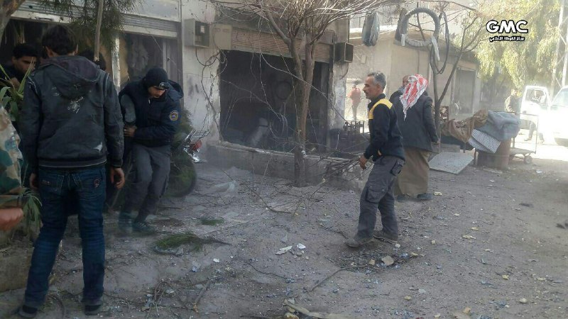 شهداء وجرحى من المدنيين بقصف مدفعي على الغوطة الشرقية