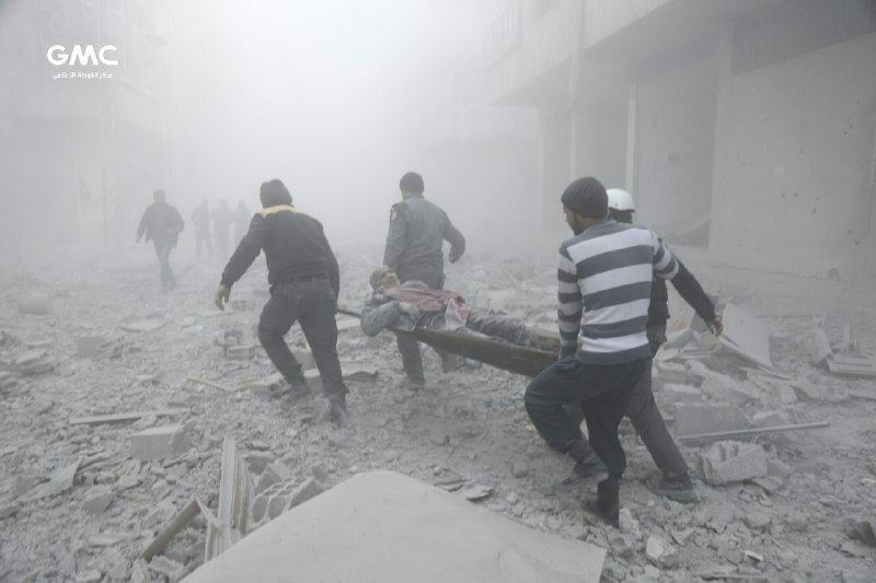 نشرة أخبار سوريا- 185شهيداً وجريحاً في الغوطة الشرقية خلال الأيام الأربعة الماضية، والائتلاف يعرب عن تضامنه مع 