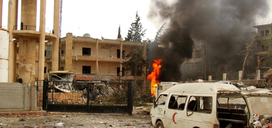 تقرير يوثق 112 قتيلاً من الكوادر الطبية والدفاع المدني في سوريا خلال 2017 