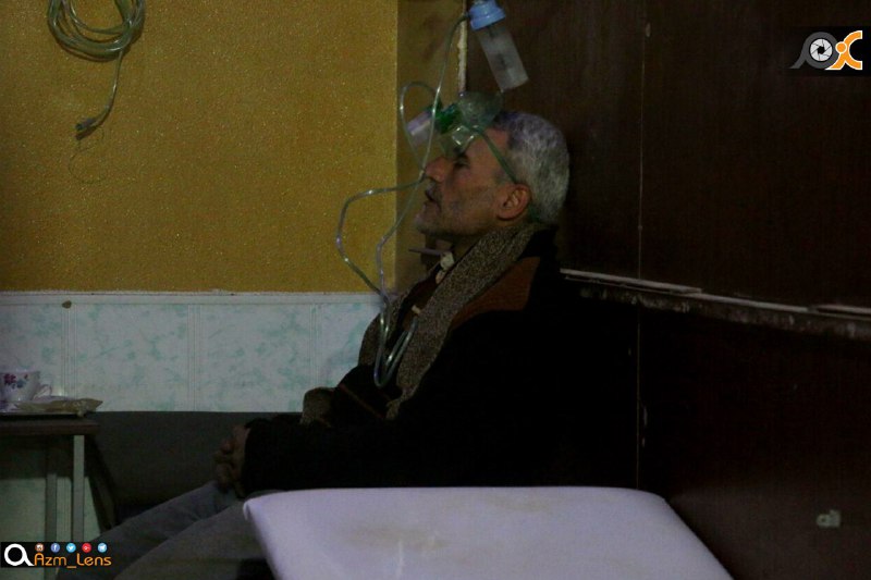 محلي دوما: نظام الأسد قصف المدينة بالغازات السامة مرتين خلال أسبوع