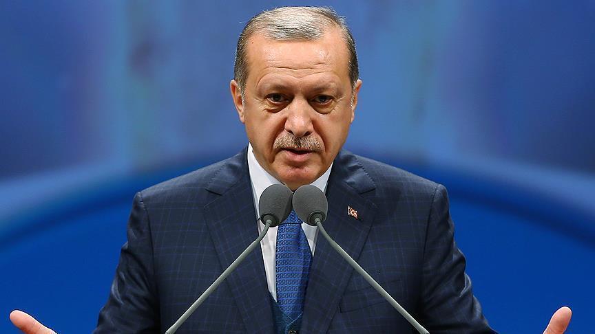 أردوغان يؤكد عزم بلاده على المضي في عملية 