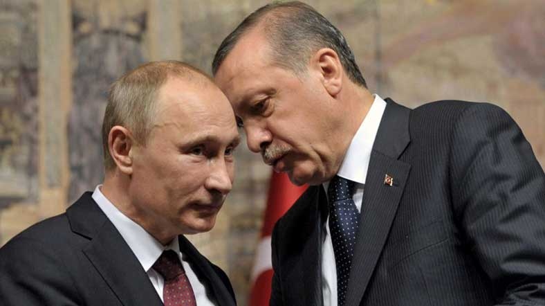 أردوغان وبوتين يتفقان في اتصال هاتفي على قرارات 