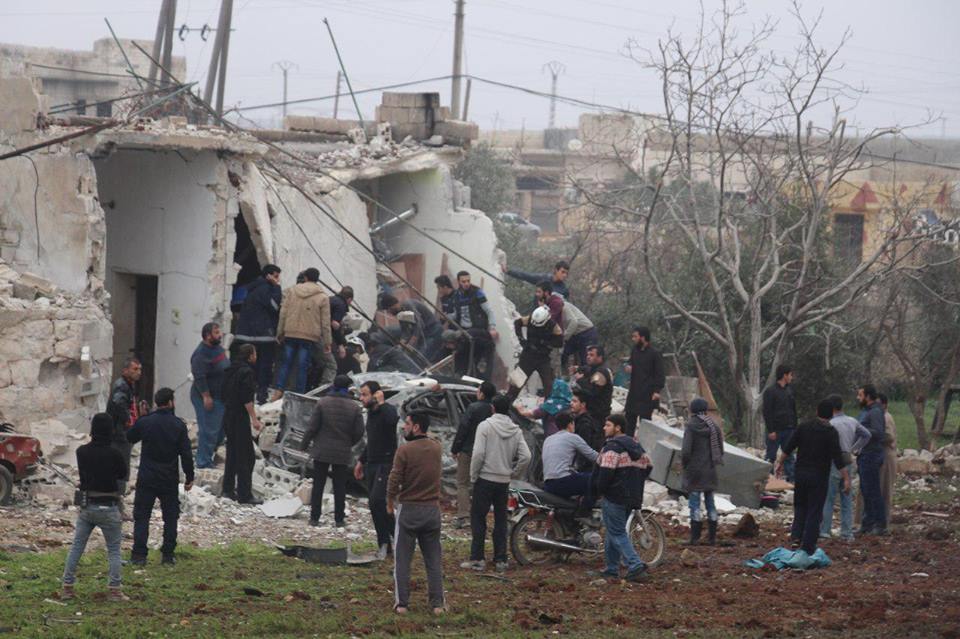 نشرة أخبار سوريا- ضحايا في قصف روسي على ريف إدلب، ونظام الأسد يروج لحملة عسكرية جديدة في الغوطة الشرقية -(17-2-2018)