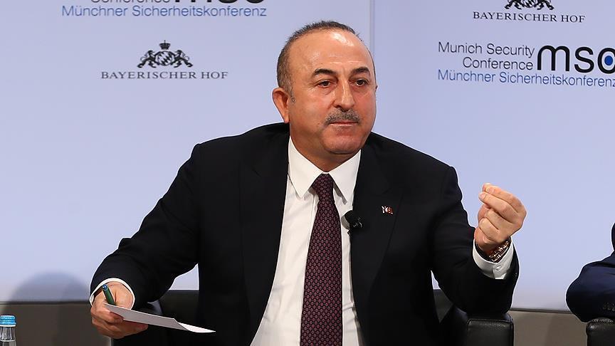 وزير الخارجية التركي يعري الجامعة العربية في مؤتمر ميونيخ