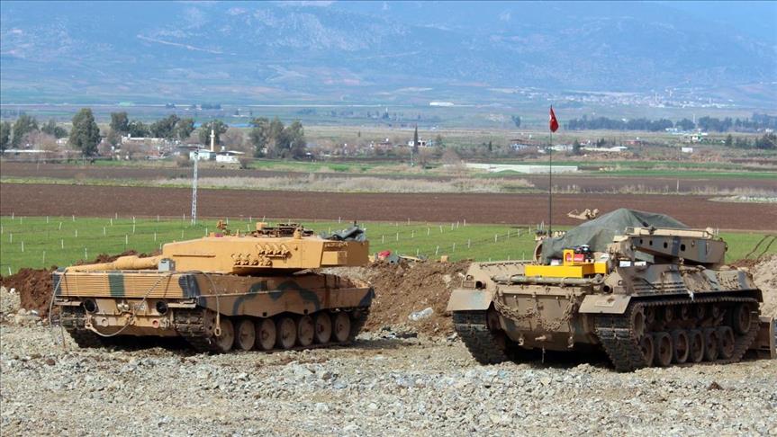 الجيش التركي يرسل المزيد من التعزيزات العسكرية إلى عفرين