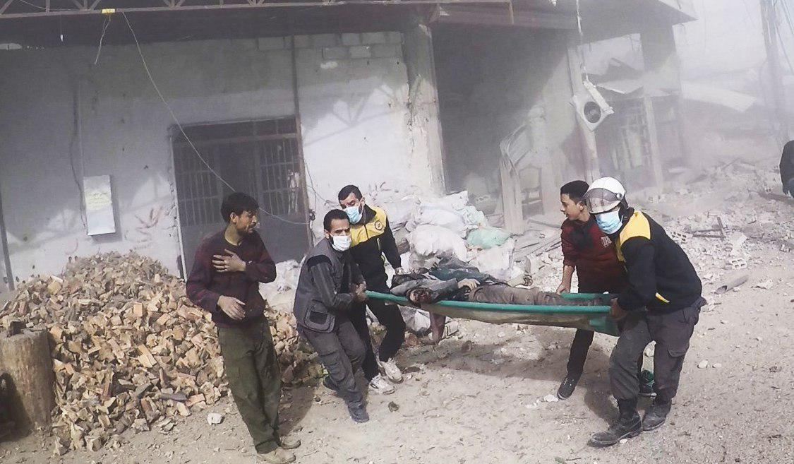 مقتل 1389 شخصاً في سوريا الشهر الماضي، معظمهم في الغوطة 