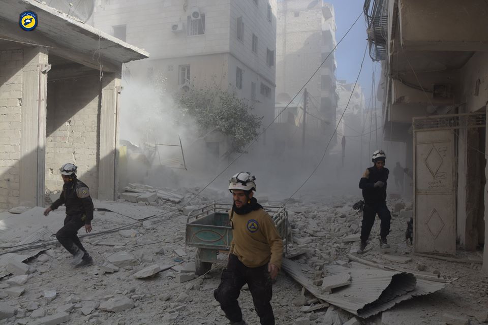 الطيران الروسي يحرق أحياء حلب المحاصرة والنظام يسيطر على المزيد منها