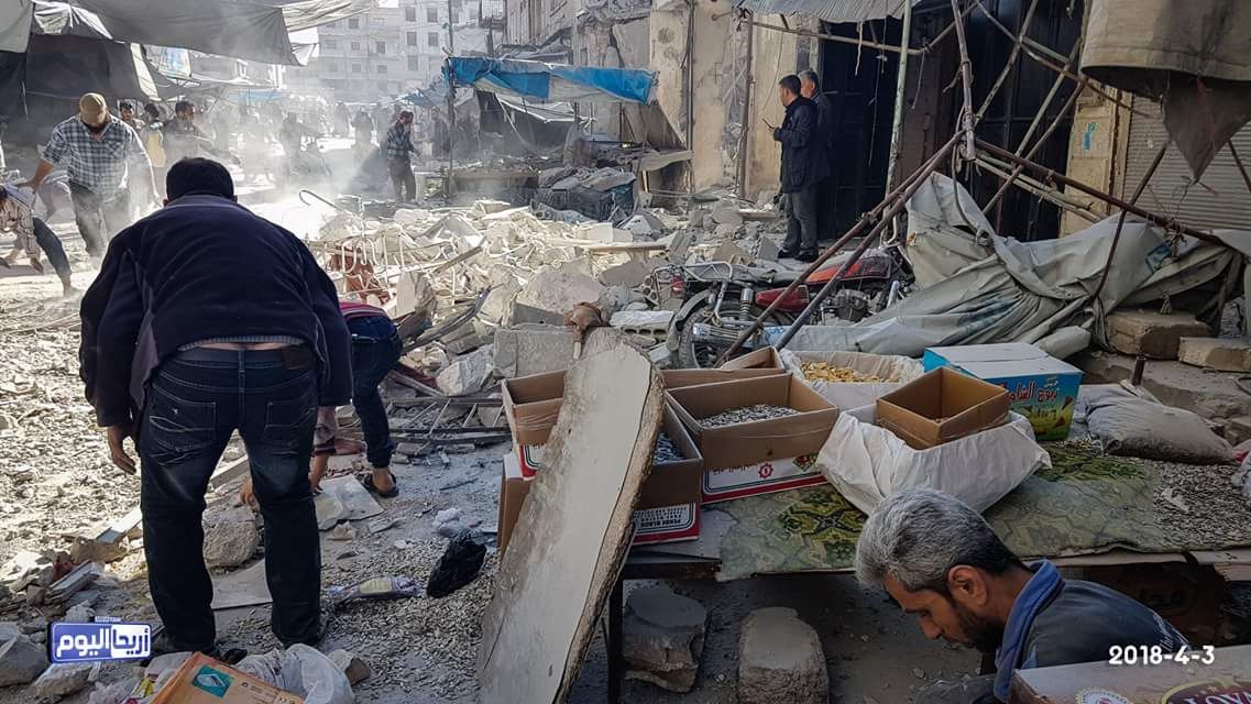 يوم دامٍ في إدلب: عشرات القتلى والجرحى في مجازر روسية متفرقة