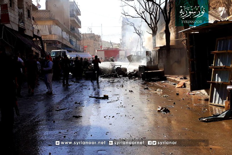 نشرة أخبار سوريا- قوات النظام تستهدف دوما بالغازات السامة، وعشرات الشهداء والجرحى في انفجار استهدف مدينة الباب شرق حلب -(7-4-2018)