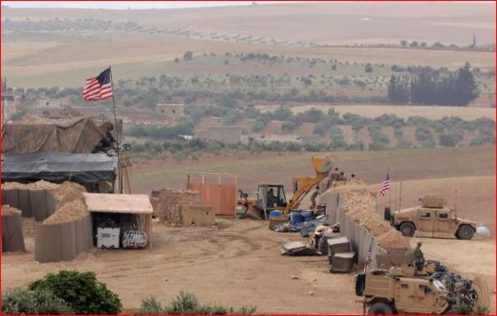 استباقاً لأي هجوم تركي .. الولايات المتحدة تقيم قاعدة عسكرية في منبج