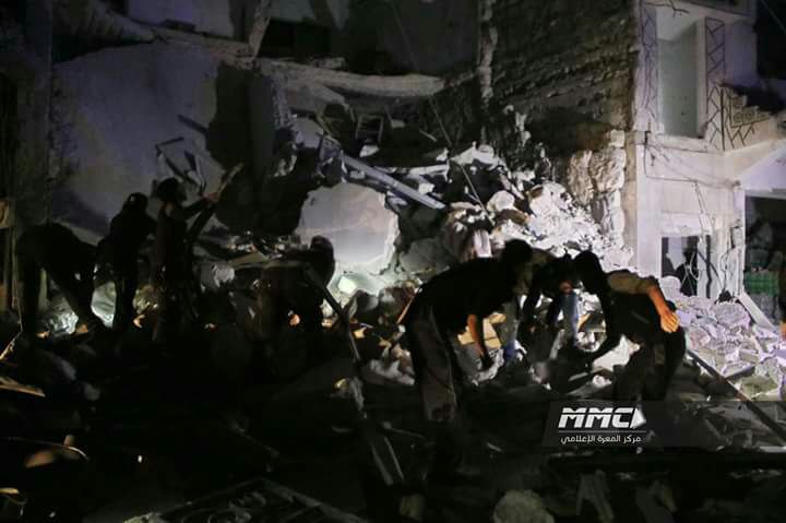 نشرة أخبار سوريا- التحالف الدولي يرتكب مجزرة جديدة في الحسكة، وانفجار عنيف يوقع ضحايا في إدلب -(12-5-2018)