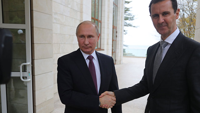 بوتين يستدعي الأسد إلى سوتشي