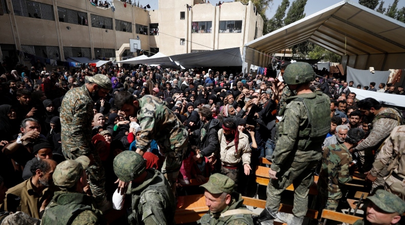 نشرة أخبار الخميس- نظام الأسد يشن حملة تجنيد في الغوطة الشرقية، والجبهة الوطنية تداهم وكراً للميلشيات الانفصالية في ريف عفرين -(9-8-2018)