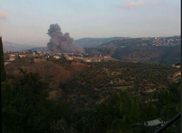 قصف إسرائيلي يستهدف مواقع للنظام في ريفي حماة وطرطوس