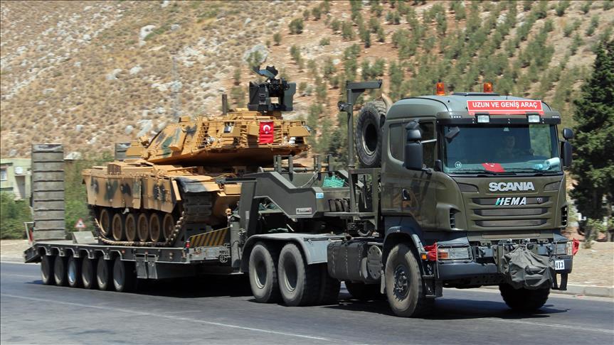 تعزيزات تركية جديدة إلى الحدود مع سوريا