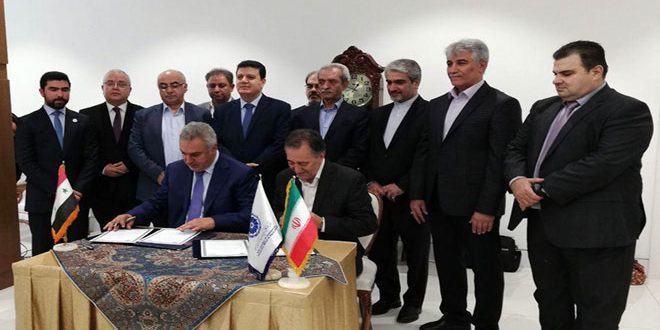التوقيع على مذكرة لتشكيل غرفة تجارية (إيرانية-سورية) مشتركة